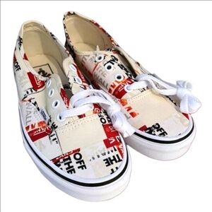 Vans Off The Wall Packing Tape Sneakers Sz 5.5